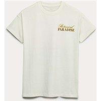 M&S Pure Cotton Graphic T-Shirt (6-16 Yrs) Ecru