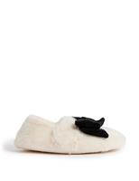 Kids Bow Riptape Slippers (4 Small - 13 Small)