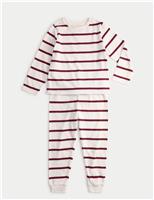 Pure Cotton Striped Pyjamas (1-16 Yrs)