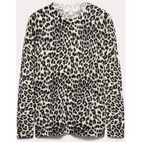 Animal Print Crew Neck Jumper