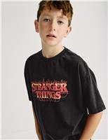 Pure Cotton Stranger Things T-Shirt (6-16 Yrs)