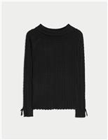 Knitted Bardot Top (6-16 Yrs)