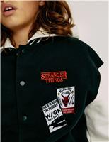 Cotton Rich Stranger Things Hooded Bomber (6-16 Yrs)