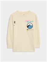 Pure Cotton Graphic Top (2-8 Yrs)