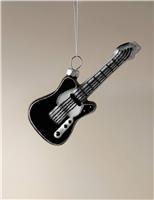 Glass Hanging Guitar Decoration