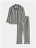Satin Striped Pyjamas (6-16 Yrs)