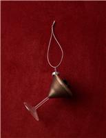 Espresso Martini Glass Hanging Decoration