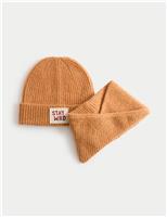 2pc Stay Wild Hat and Snood Set (1-6 Yrs)