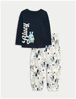 Pure Cotton Bluey Pyjamas (12 Mths-7 Yrs)