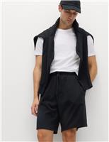 Elasticated Waist Cotton Rich Oversized Shorts