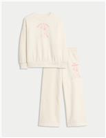 Cotton Rich Frozen Sweatshirt & Joggers Set (2-8 Yrs)