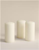 Set of 3 Pillar Candles