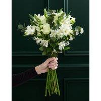 M&S Flower Market White Rose & Scented Freesia Bouquet