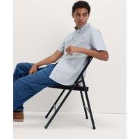 M&S Ultimate Pure Cotton Oxford Shirt Green Marl