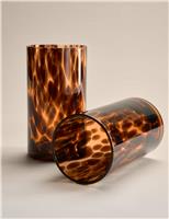 Set of 2 Speckle Hi Ball Glasses