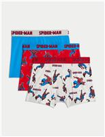 3pk Cotton Rich Spider-Man Trunks(3-10 Yrs)