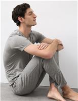 Autograph Supima Cotton Modal Pyjama Bottoms Charcoal
