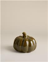 Large Ceramic Halloween Pumpkin Decoration