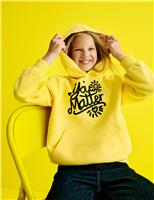 Cotton Rich YoungMinds You Matter Slogan Hoodie (2-16 Yrs)