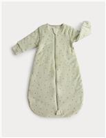 Velour Geometric 2.5 Tog Sleeping Bag (0-36 Mths)