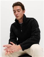 Fleece Windproof Half Zip Jacket