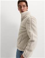 Fleece Windproof Half Zip Jacket