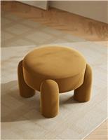 Addy Velvet Footstool