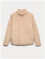 Teddy Borg Funnel Neck Sweatshirt