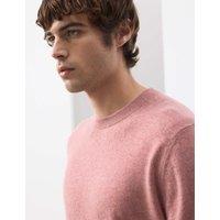 Autograph Pure Cashmere Crew Neck Jumper Antique Rose