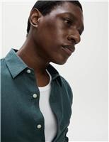 Pure Linen Garment Dye Shirt