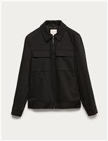 Corduroy Blouson Harrington Jacket