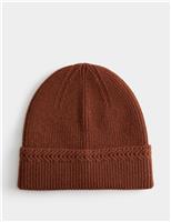 Herringbone Beanie Hat