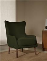 Harriet Velvet Accent Chair