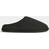 Autograph Jacquard Mule Slippers with Freshfeet Black