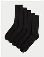 5pk Freshfeet Cotton Rich Cushioned Sports Socks