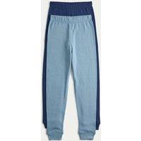 M&S 2 Pack Thermal Leggings (2-14 Yrs) Navy Mix