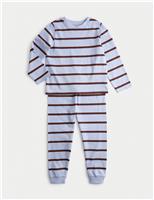 Pure Cotton Striped Pyjamas (1-16 Yrs)