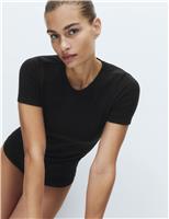 M&S Heatgen Thermal Sculpt Shaping Top Black