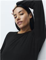 Cotton Rich Long Sleeve Pyjama Top