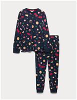 Pure Cotton Family Christmas Food Pyjama Set