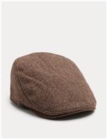 Herringbone Flat Cap