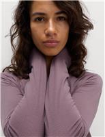 Textured Crew Neck Top