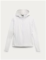 Ultra Heat Brushed Zip Up Fitted Running Hoodie