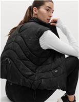 Stormwear Padded Funnel Neck Zip Up Reflective Gilet