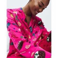 Satin Christmas Food Pyjama Set