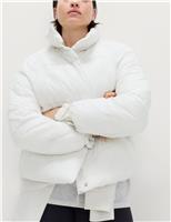 Stormwear Padded Funnel Neck Relaxed Puffer Jacket