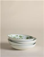 Set of 4 Floral Bee Pasta Bowls