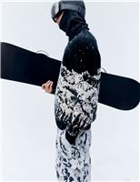 Merino Wool Rich Boucle Mountain Scene Jumper