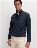 Half Zip Textured Fleece