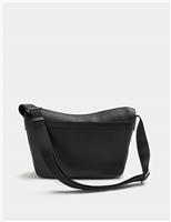 Leather Pebble Grain Cross Body Bag